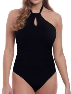 FREYA Remix Halterneck Swimsuit - Black