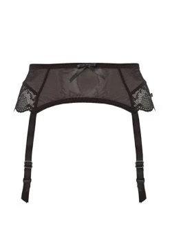 Freya Fancies Suspender Belt - Black -MARIE JO Shop BraForMe Freya Lingerie Fancies AA1019 BLK Suspender Belt P