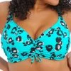 ELOMI Kotiya Crop Bikini Top - Lagoon -MARIE JO Shop BraForMe Swim Elomi Kotiya 800906 LAN Front