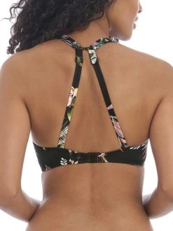 FREYA Tahiti Nights High Apex Bikini Top - Black -MARIE JO Shop braforme as200013 blk primary freya swim tahiti nights black underwired high apex bikini top b1