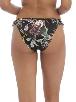FREYA Tahiti Nights Rio Bikini Brief - Black -MARIE JO Shop braforme as200076 blk side freya swim tahiti nights black rio bikini briefs b
