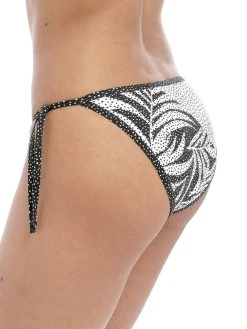 FREYA Gemini Palm Reversible Bikini Brief - Monochrome -MARIE JO Shop braforme as200581 mom side freya swim gemini palm monochrome reversible bikini brief s