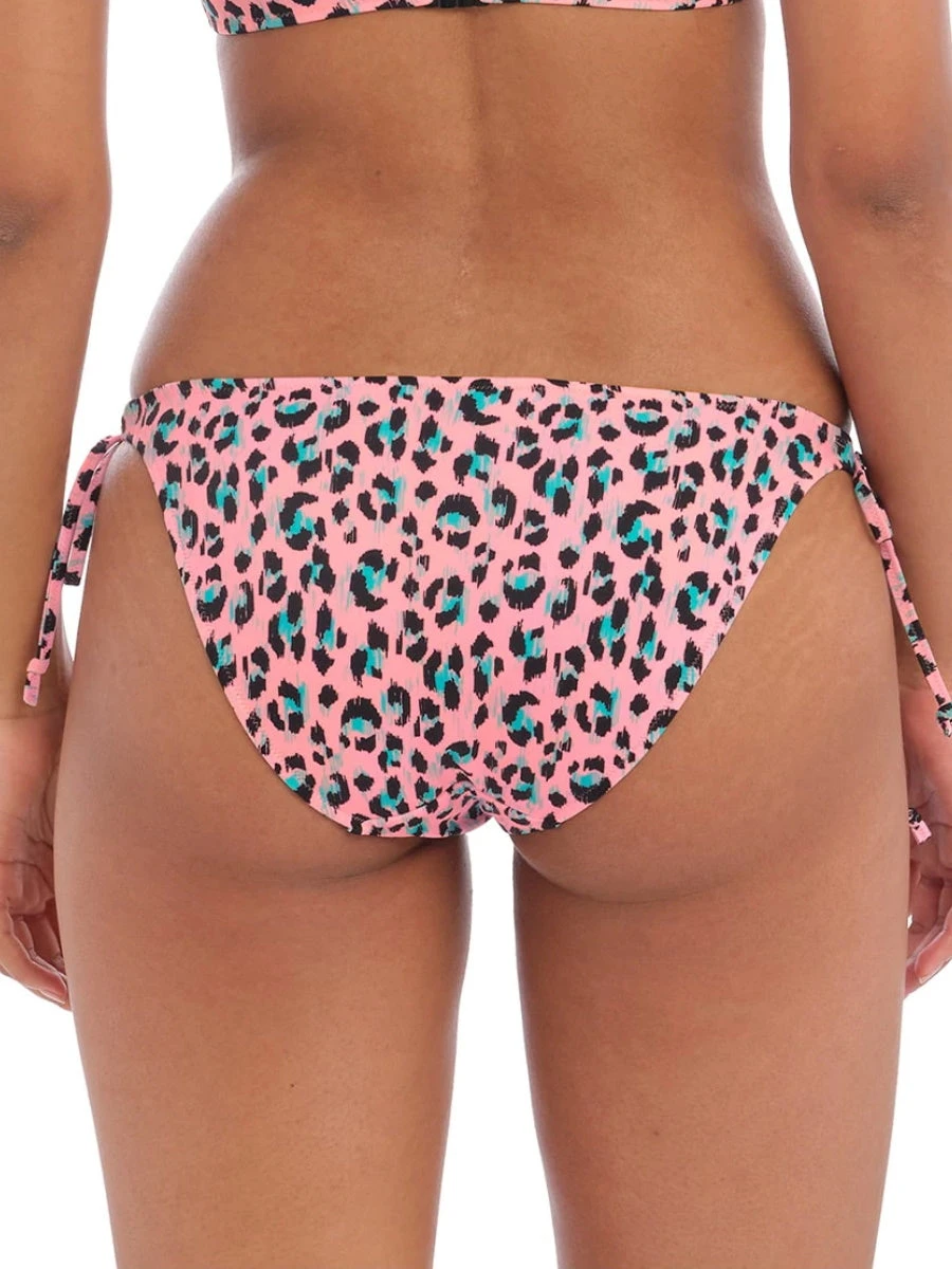 FREYA Cala Fiesta Tie Side Bikini Brief - Leopard 5 FREYA Cala Fiesta Tie Side Bikini Brief - Leopard - Image 3