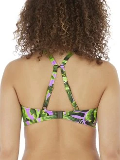 FREYA Jungle Oasis Bikini Top - Cassis -MARIE JO Shop braforme as6840 cas back freya swim jungle oasis cassis underwired bikini top with j hook b