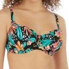 FREYA Wild Daisy Sweetheart Bikini Top - Multicoloured