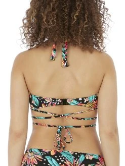 FREYA Wild Daisy Halter Bikini Top - Multicoloured -MARIE JO Shop braforme as7031 mui primary freya swim wild daisy multi underwired halter bikini top b1