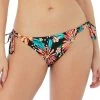 FREYA Wild Daisy Tie Side Bikini Brief - Multicoloured -MARIE JO Shop braforme as7033 mui alt1 freya swim wild daisy multi tie side bikini f