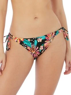 FREYA Wild Daisy Tie Side Bikini Brief - Multicoloured