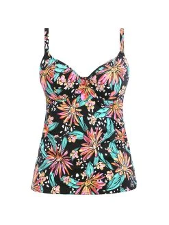 FREYA Wild Daisy Tankini Top - Multicoloured -MARIE JO Shop braforme as7035 mui primary freya swim wild daisy multi underwired tankini top p