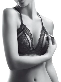 Aubade Boîte à Désir Open Up Triangle Bra - Noir