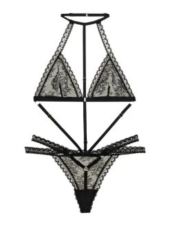 Aubade Boîte à Désir Frisson Ephe Body - Noir -MARIE JO Shop braforme aubade boiteadesir p0861 2 cut