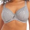 ELOMI Checkmate Plunge Bikini Top - Grey Marl -MARIE JO Shop braforme bikini 20top elomi checkmate 800302 gyl front