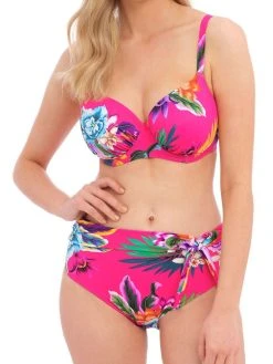 FANTASIE Halkidiki Gathered Full Cup Bikini Top - Orchid -MARIE JO Shop braforme bikini 20top fantasie halkidiki 501901 ord full 20front