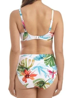 FANTASIE Kiawah Island Gathered Full Cup Bikini Top - Aquamarine -MARIE JO Shop braforme bikini 20top fantasie kiawah 20island 501201 aqe back