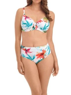 FANTASIE Kiawah Island Gathered Full Cup Bikini Top - Aquamarine -MARIE JO Shop braforme bikini 20top fantasie kiawah 20island 501201 aqe full 20body