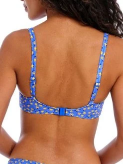 FREYA Garden Disco Plunge Bikini Top - Bluebell -MARIE JO Shop braforme bikini 20top freya garden 20disco 2040302 bul back
