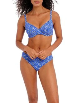 FREYA Garden Disco Plunge Bikini Top - Bluebell -MARIE JO Shop braforme bikini 20top freya garden 20disco 2040302 bul full 20body