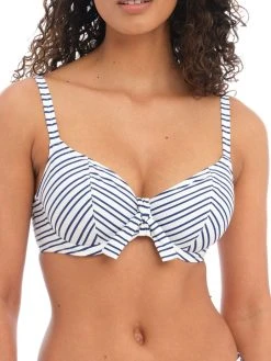 FREYA New Shores Plunge Bikini Top - Ink