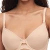 Chantelle Smooth Lines Covering Spacer Bra - Golden Beige