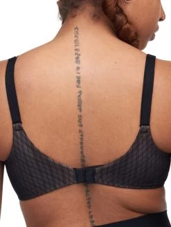 Chantelle Smooth Lines Covering Spacer Bra - Black/Beige -MARIE JO Shop braforme chantelle c11n20 0ds b