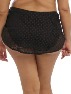 ELOMI Bazaruto Adjustable Skirted Bikini Brief -MARIE JO Shop braforme elomi swimwear bazaruto bikini brief es800683 blk black b