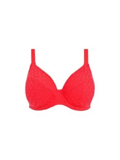 ELOMI Bazaruto Plunge Bikini Top - Sunset -MARIE JO Shop braforme elomi swimwear bazaruto bikini top es800602 sut sunset p