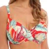 FANTASIE Bamboo Grove Gathered Full Cup Bikini Top - Hot Chilli -MARIE JO Shop braforme fantasie 501601 hot f