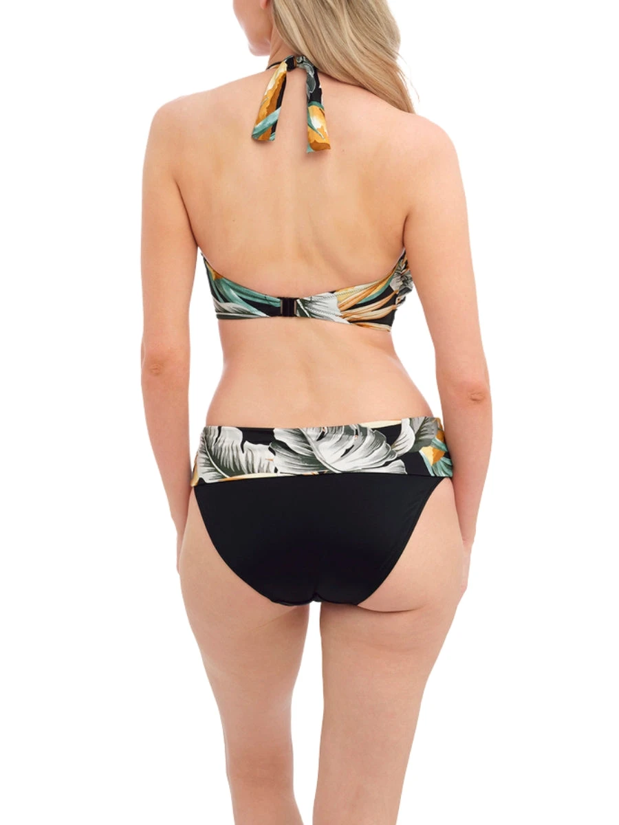 FANTASIE Bamboo Grove Twist Bandeau Bikini Top - Jet 6 FANTASIE Bamboo Grove Twist Bandeau Bikini Top - Jet - Image 4