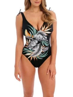 FANTASIE Bamboo Grove Plunge Swimsuit - Jet -MARIE JO Shop braforme fantasie 501639 jet fl