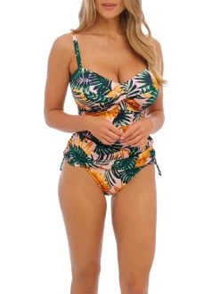 FANTASIE Jungle Falls Twist Front Tankini - Multi -MARIE JO Shop braforme fantasie fs502654 fl