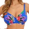 FANTASIE Halkidiki Gathered Full Cup Bikini Top - Ultramarine