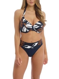 FANTASIE Lake Orta Halter Bikini Top - French Navy -MARIE JO Shop braforme fantasie lake 20orta fry 503304 full