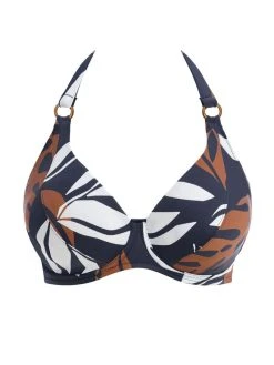 FANTASIE Lake Orta Halter Bikini Top - French Navy -MARIE JO Shop braforme fantasie lake 20orta fry 503304 plain