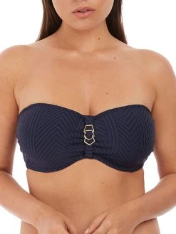 FANTASIE Long Island Bandeau Bikini Top - Ink