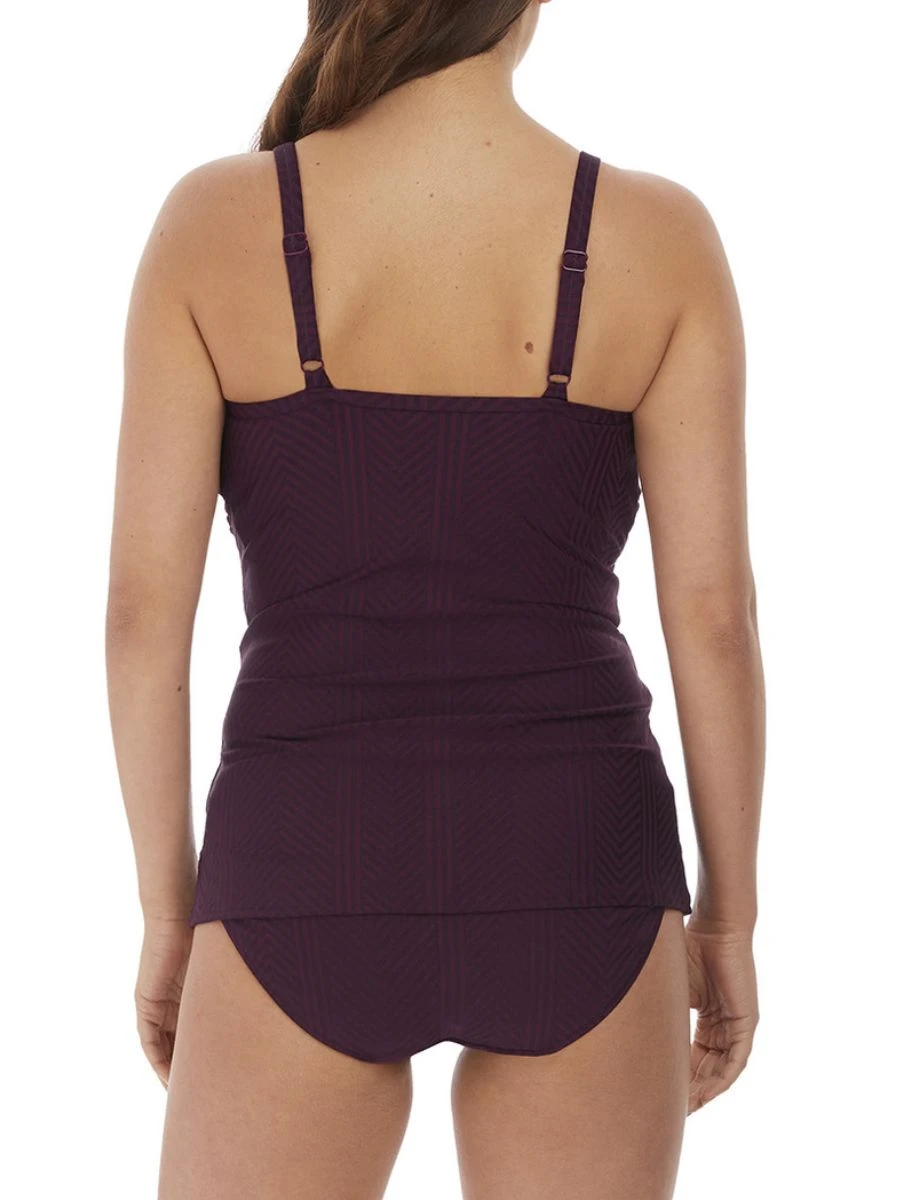 FANTASIE Long Island Scoop Neck Tankini - Vino 4 FANTASIE Long Island Scoop Neck Tankini - Vino - Image 3
