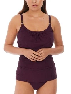 FANTASIE Long Island Scoop Neck Tankini - Vino