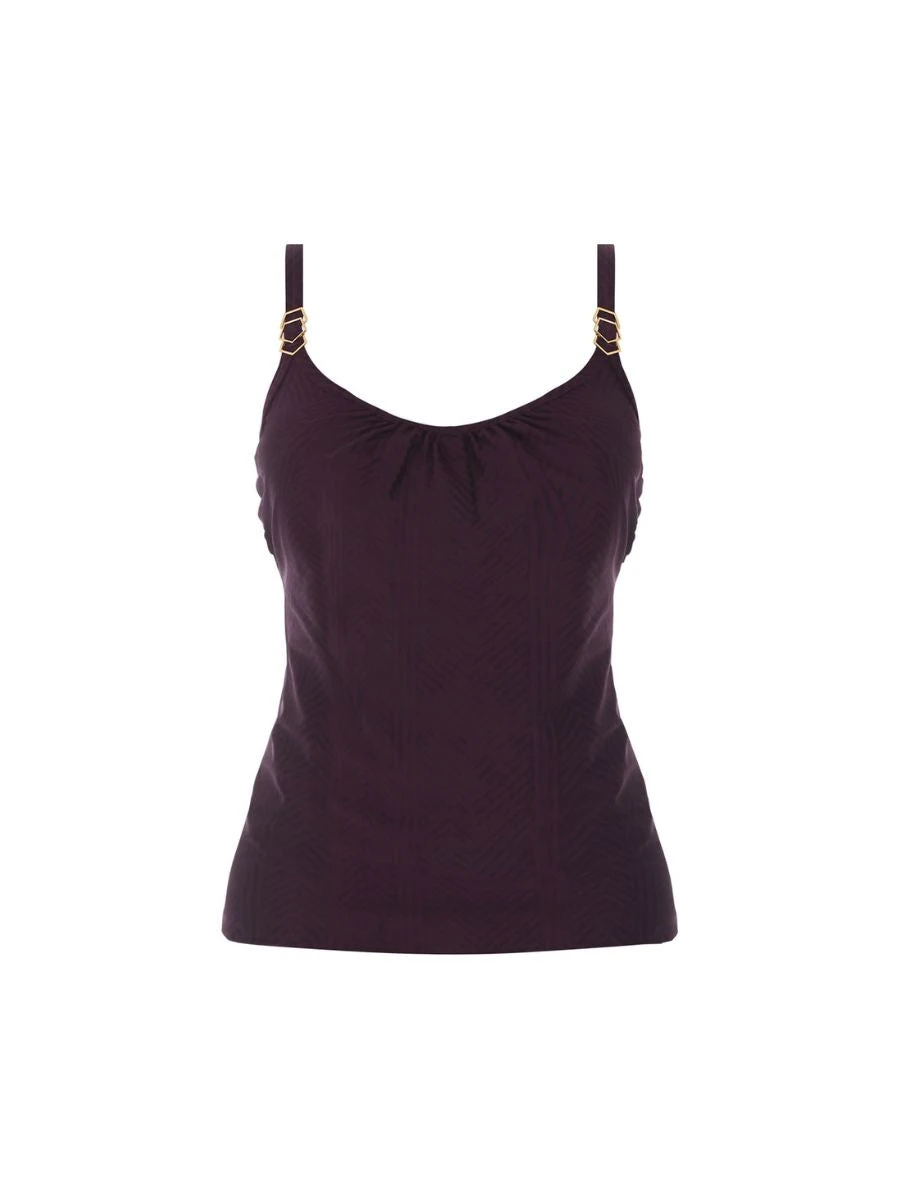 FANTASIE Long Island Scoop Neck Tankini - Vino 6 FANTASIE Long Island Scoop Neck Tankini - Vino - Image 5
