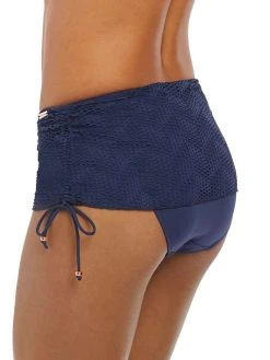 FANTASIE Marseille Adjustable Leg Skirted Brief - Twilight 9 FANTASIE Marseille Adjustable Leg Skirted Brief - Twilight -MARIE JO Shop braforme fantasie marseille swimwear bikini brief fs6686twt twilight s