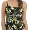 FANTASIE Palm Valley Adjustable Side Tankini - Black