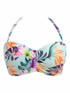 FANTASIE Paradiso Twist Bandeau Bikini Top - Soft Mint 13 FANTASIE Paradiso Twist Bandeau Bikini Top - Soft Mint -MARIE JO Shop braforme fantasie paradiso fs501809 sft c