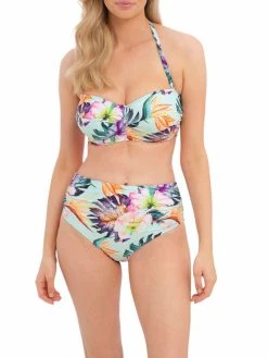 FANTASIE Paradiso Twist Bandeau Bikini Top - Soft Mint 10 FANTASIE Paradiso Twist Bandeau Bikini Top - Soft Mint -MARIE JO Shop braforme fantasie paradiso fs501809 sft fl1