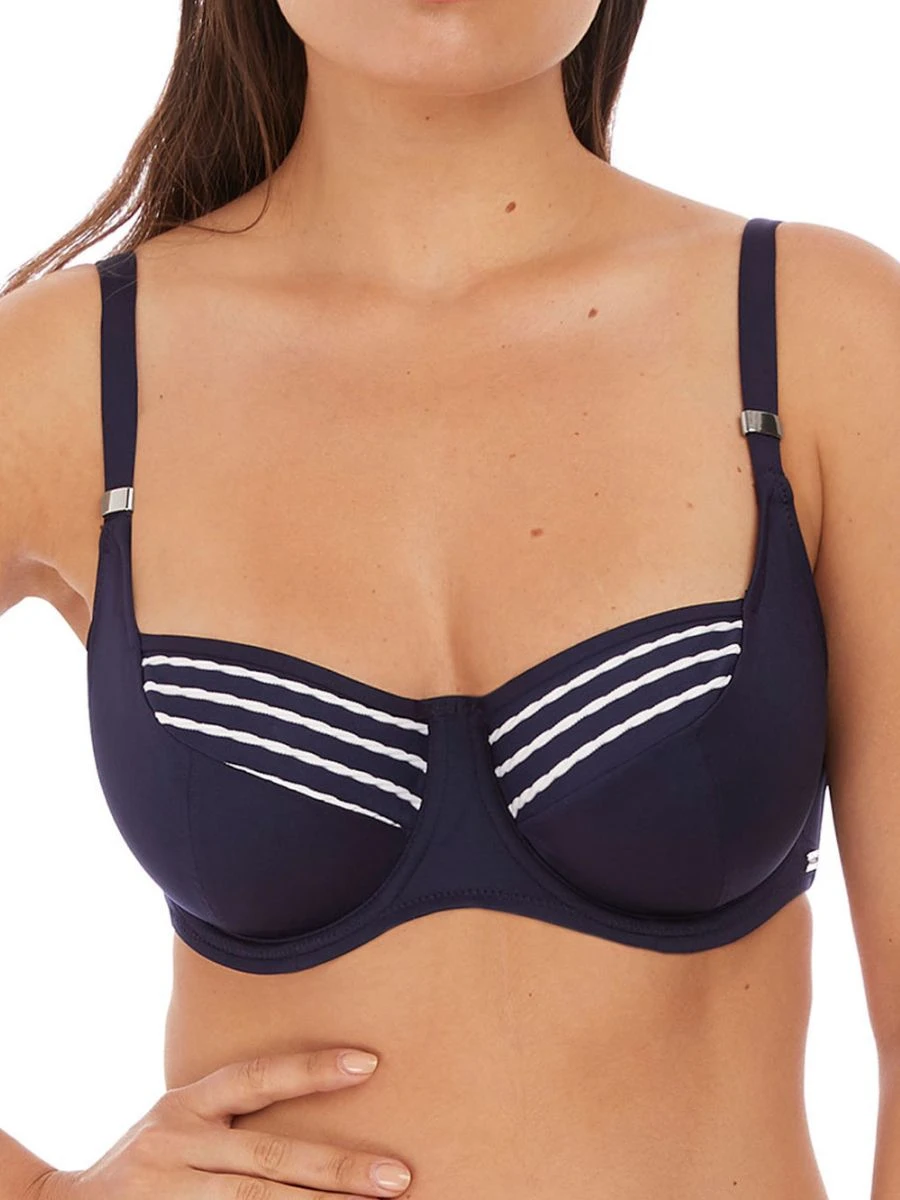 FANTASIE San Remo Balcony Bikini Top - Ink 3 FANTASIE San Remo Balcony Bikini Top - Ink