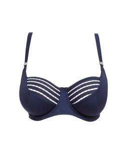 FANTASIE San Remo Balcony Bikini Top - Ink 9 FANTASIE San Remo Balcony Bikini Top - Ink -MARIE JO Shop braforme fantasie san remo bikini top fs6502ink ink p