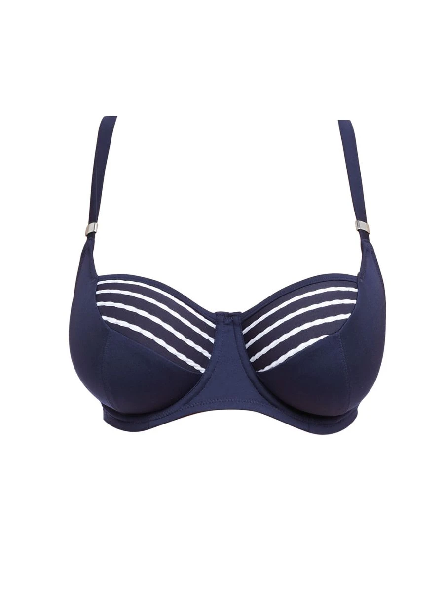 FANTASIE San Remo Balcony Bikini Top - Ink 6 FANTASIE San Remo Balcony Bikini Top - Ink - Image 4