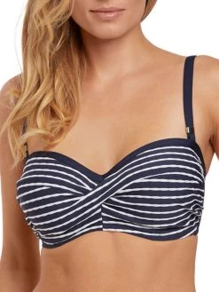 FANTASIE San Remo Twist Multiway Bandeau Top - Ink -MARIE JO Shop braforme fantasie san remo bikini top fs6504ink ink f1