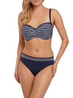 FANTASIE San Remo Twist Multiway Bandeau Top - Ink -MARIE JO Shop braforme fantasie san remo bikini top fs6504ink ink full1