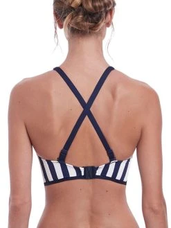 FANTASIE Cote D Azur Deep Plunge Bikini Top - Ink -MARIE JO Shop braforme fantasie san remo bikini top fs6741ink ink b