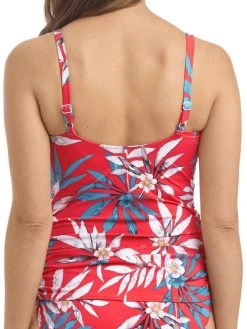 FANTASIE Santos Beach Adjustable Side Tankini - Pomegranate -MARIE JO Shop braforme fantasie santos beach pomegranate uw adjustable side tankini top fs501151 b