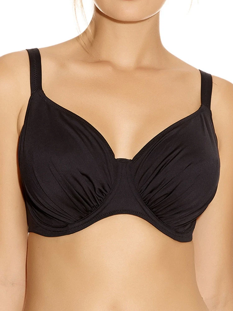 FANTASIE Versailles Full Cup Bikini Top - Black 3 FANTASIE Versailles Full Cup Bikini Top - Black
