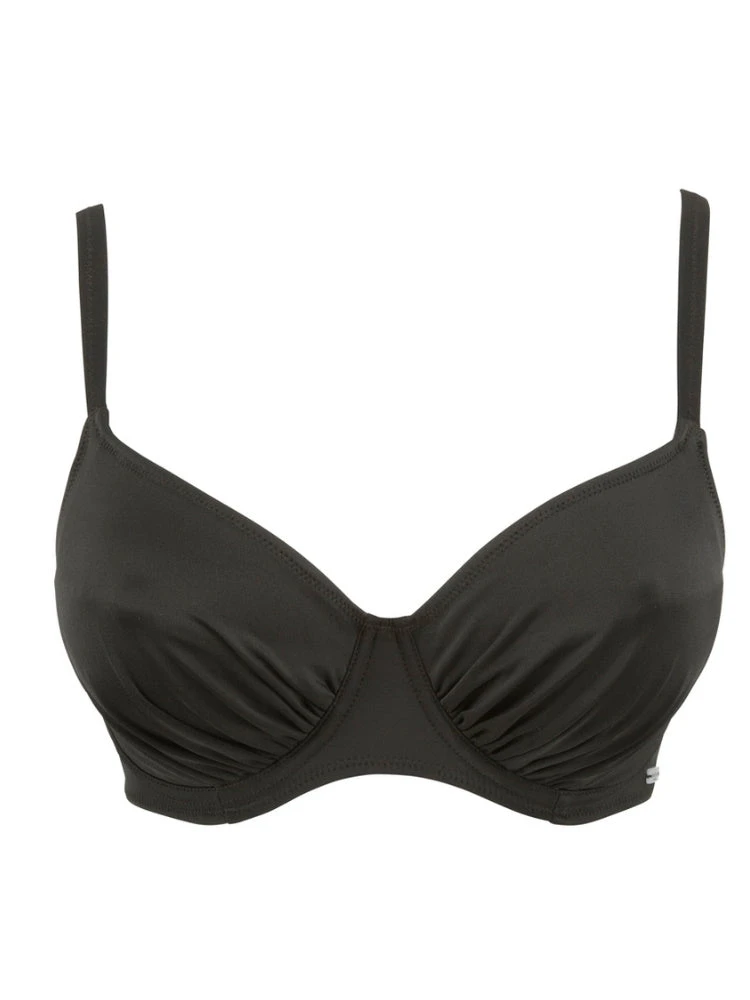 FANTASIE Versailles Full Cup Bikini Top - Black 5 FANTASIE Versailles Full Cup Bikini Top - Black - Image 3